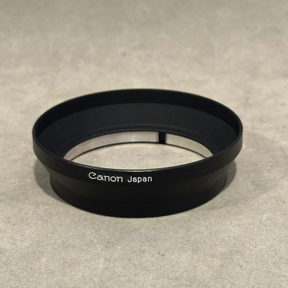 Canon EX 35mm f3.5 Wide Angle Lens with W-50 Hood for EX EE EX Auto SLR Japan